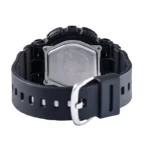 Casio BA-110XRG-1ADR گالری تصویر 02: قاب رزین مشکی و بند رزین مشکی با صفحه دودی