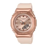 Casio GM-S2110PG-4ADR زنانه با قاب رزگلد و بند رزین زیست پایه - تصویر شاخص