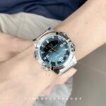 Casio AMW-870DA-2A2VDF نمایی از بدنه استیل و بند نقره‌ای - IMG6