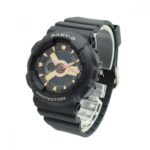 Casio BA-110XRG-1ADR گالری تصویر 06 Sakura: نمایش با بند رزین و قاب رزین مشکی