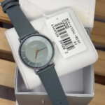 Casio MTP-VT04L-8EDF تصویر2 صفحه سبز بند چرمی سبز و قاب استیل نقره‌ای