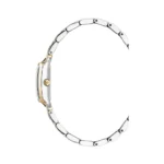 ساعت ژاک د منوا JWL04403 با قاب استیل دو رنگ طلایی و صفحه سفید- تصویر 1 با شیشه مینرال