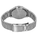 Casio MTS-RS100D-5ADF گالری تصویر 5 صفحه قهوه‌ای-مس با شیشه کریستال یاقوت کبود
