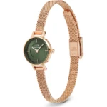 دنیل ولینگتون DW00100742 مدل Petite Mini Melrose Emerald با قاب رزگلد، صفحه سبز و بند رزگلد - تصویر 1