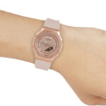 Casio GM-S2110PG-4ADR زنانه با بدنه رزین و سایه رزگلد - تصویر 5