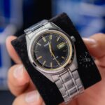 Casio MTP-B180D-1A2VDF بند استیل نقره‌ای و قاب گرد - نمای دوم