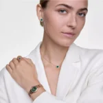 ساعت دنیل ولینگتون DW00100806 Ophelia Mini با بدنه استیل و صفحه سبز