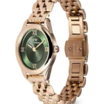 ساعت دنیل ولینگتون DW00100806 Ophelia Mini با بند استیل رزگلد و صفحه سبز