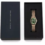 DW00100806 Ophelia Mini با قاب استیل ضد زنگ و صفحه سبز