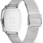 DW00100812 مارلون - شیشه کریستال معدنی و قاب گرد نقره‌ای