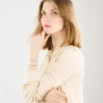 Timex TW2R98400 تصویر 5 قاب گرد، صفحه نقره‌ای