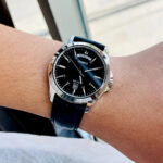 Casio MTP-1370L-1A بند چرمی مشکی، قاب استیل نقره‌ای - تصویر 01