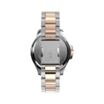 Timex TW2V42100-3 مردانه با قاب گرد، صفحه دودی و شیشه کریستال - تصویر 3