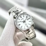 Casio LTP-1302D-7A1VDF گالری تصویر 2 - بند استیل و صفحه سفید