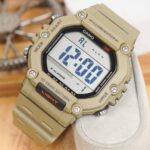 Casio AE-1600H-5AVDF با بند رزین و قاب سبز – گالری تصویر 2