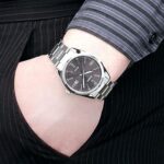 Casio MTP-1302D-1A1VDF با بند استیل نقره‌ای و صفحه دودی - گالری تصویر 2