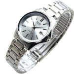 Casio LTP-1183A-7ADF بند استیل و قاب استیل با صفحه نقره‌ای – گالری تصویر 3