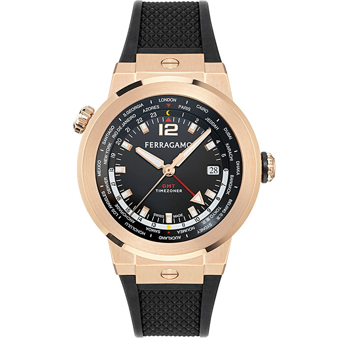 FraGamo SFSFHA00324 تصویر اصلی با قاب مسی و صفحه مشکی