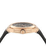 FraGamo SFSFHA00324 گالری تصویر 1 قاب مسی و صفحه مشکی با بند سیلیکون سیاه