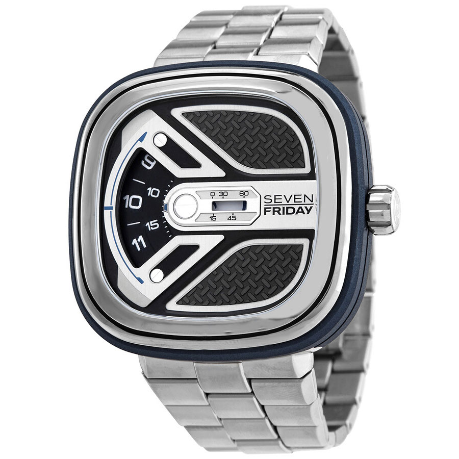 سون فرایدی SF-MIB/01M 01M2 — تصویر شاخص با قاب سرمهای استیل و موتور اتوماتیک