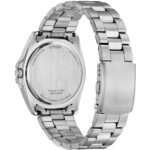 سیتیزن BF0581-54A3 کلاسیک مردانه با بدنه استیل و صفحه سفید، شیشه کریستال