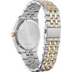 سیتیزن BM7334-58B3 با قاب استیل ضد حساسیت و بند نقره‌ای-طلایی