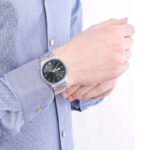 ساعت مچی سیتیزن BM8550-81E5 استیل قاب گرد صفحه مشکی با شیشه کریستال اکودرایو - BM8550-81E5