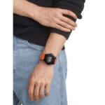 ساعت مچی کاسیو W219H-4AVDF تصویر2 با قاب رزین مشکی و صفحه مشکی
