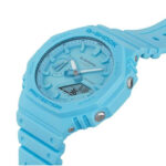ساعت کاسیو GA-2100-2A2DR با بند رزین آبی – تصویر GA-2100-2A2DR_02