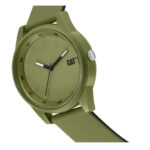 کاترپیلار LJ.131.23.323 قاب استیل سبز و بند رزین سبز - تصویر گالری LJ.131.23.323