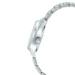 Casio LTP-1335D-2AVDF با صفحه آبی، قاب استیل نقره‌ای و بند استیل