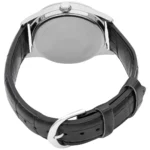 Casio MTP-V006L-1B گالری تصویر 2 - ساعت کلاسیک با بند چرم و قاب استیل