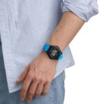 ساعت کاسیو W219H-2A2VDF با صفحه دودی تیره و قاب رزین مشکی - تصویر محصول