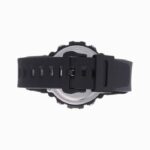 Casio AE-1500WH-1A گالری تصویر 59: بند رزین سیلیکون مشکی و قاب رزین مشکی با صفحه خاکستری