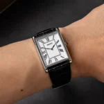 ساعت سیکو SWR103P1 تصویر گالری 6 با بند چرم مشکی