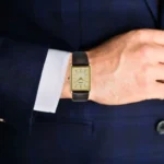 سیکو SWR106P1 SWR106P1-7 - شیشه کریستال ضدخش، بدنه استیل و بند چرمی مشکی