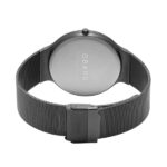 اباکو V307GXBBMB - صفحه مشکی با شیشه یاقوت کبود و بند استیل