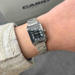 کاسیو LTP-V007D-1BUDF تصویر 0065350: شیشه کریستال و صفحه مشکی