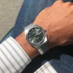 ساعت کاسیو MTP-E735D-1AVDF با بدنه استیل نقره‌ای و بند استیل، صفحه مشکی