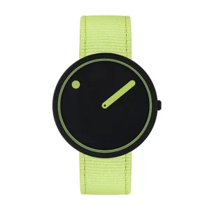 ساعت مچی اسپرت پیکتو PR44023-R013 با بند پارچه‌ای سبز و قاب استیل مشکی - تصویر شاخص