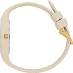 آیس واچ I-21727 - بند کرم سیلیکون، قاب گرد و صفحه کرم با موتور کوارتز