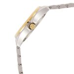 کاسیو LTP-1183G-7A3 با قاب طلایی، صفحه نقرهای و بند استیل