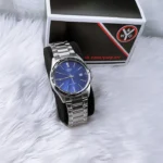 ساعت مچی کاسیو MTP-1183A-2ADF - تصویر 4 گالری با قاب استیل