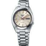 ساعت مچی سیکو SRPK91K12 با قاب استیل و صفحه بژ SRPK91K1