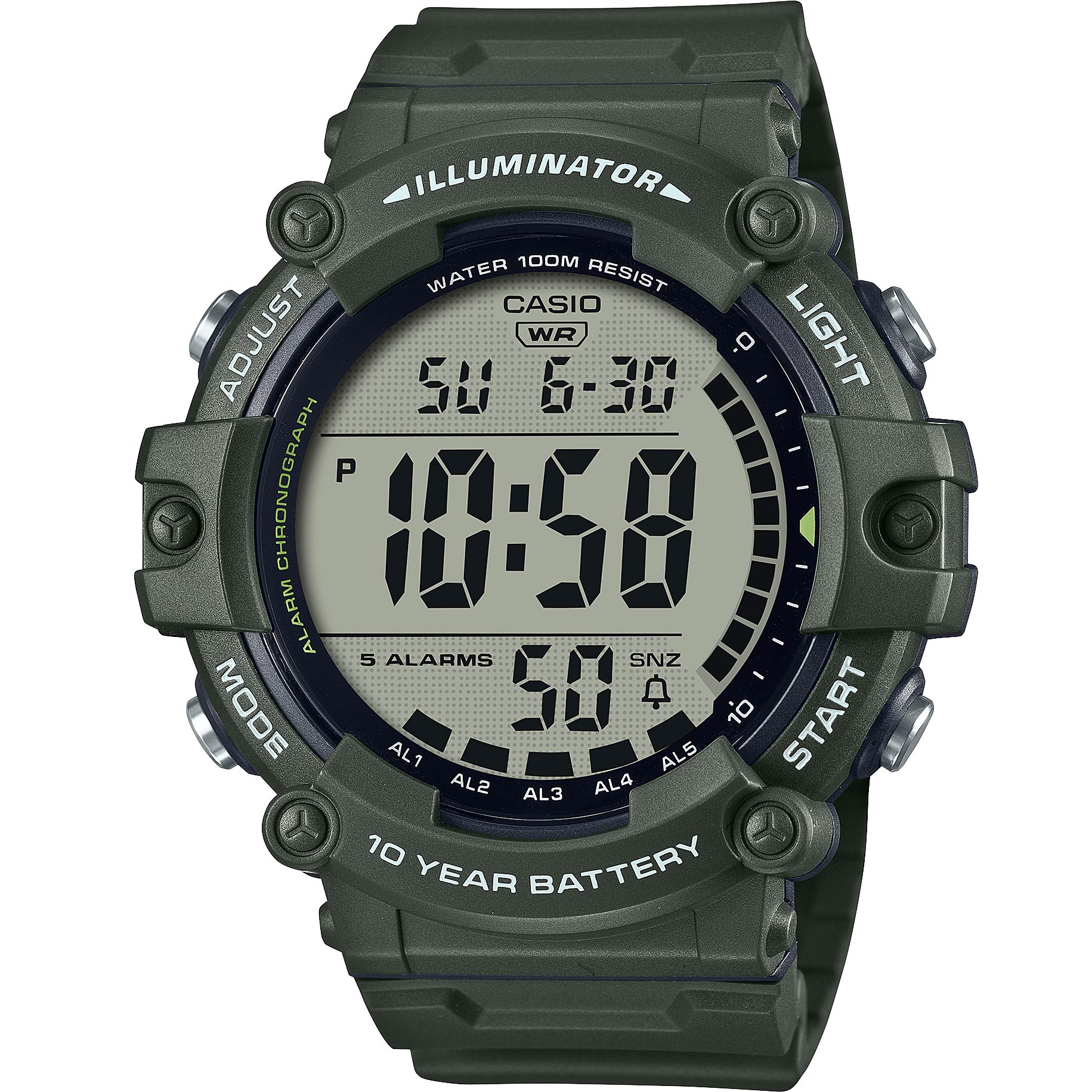 قیمت و خرید ساعت مچی اسپرت مردانه کاسیو مدل AE-1500WHX-3AVDF