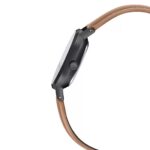 ساعت مچی کاسیو LTP-VT02BL-1AUDF2 – ساعت زنانه با بند چرم قهوهای و قاب استیل