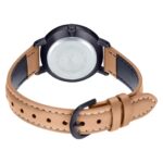 ساعت مچی کاسیو LTP-VT02BL-1AUDF4 – ساعت زنانه با شیشه کریستال و بند چرم