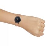 ساعت مچی کاسیو LTP-VT02BL-1AUDF5 – مدل با قاب استیل و صفحه مشکی