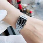 کاسیو LTP-V007D-1BUDF تصویر 1B3: ساعت با بند برنج روکش استیل و قاب نقره‌ای