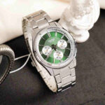 Casio MTP-1375D-3AVDF گالری تصویر 4 نمایش بند استیل و قاب با رنگ استیل